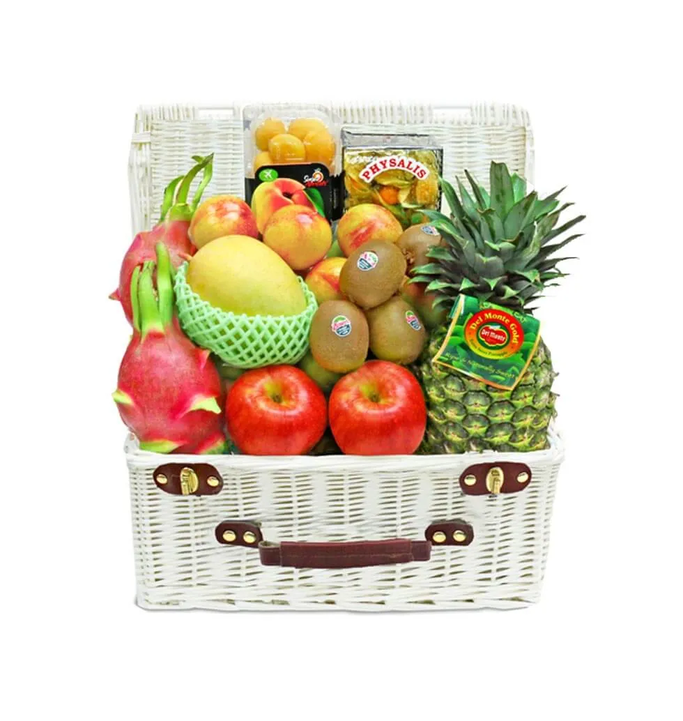 Gift Couch with Fruits