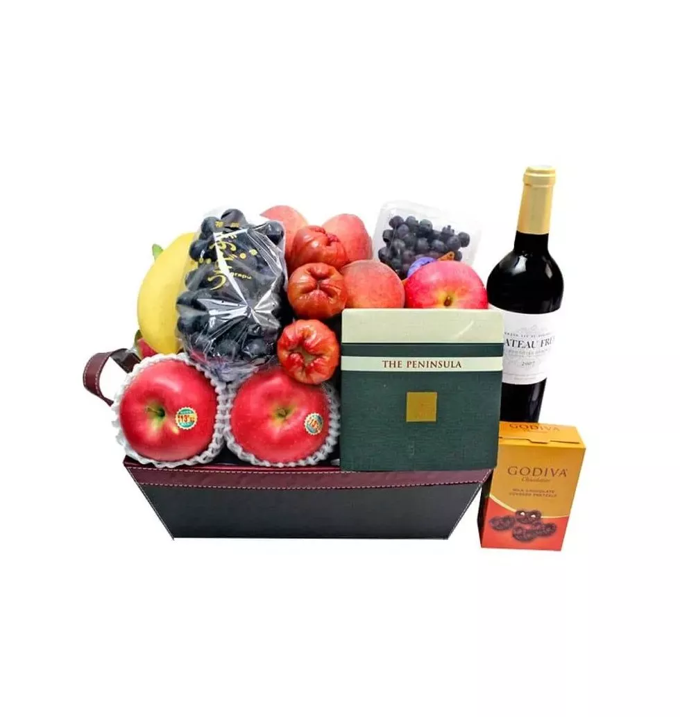 Leather Boat Shape Hamper