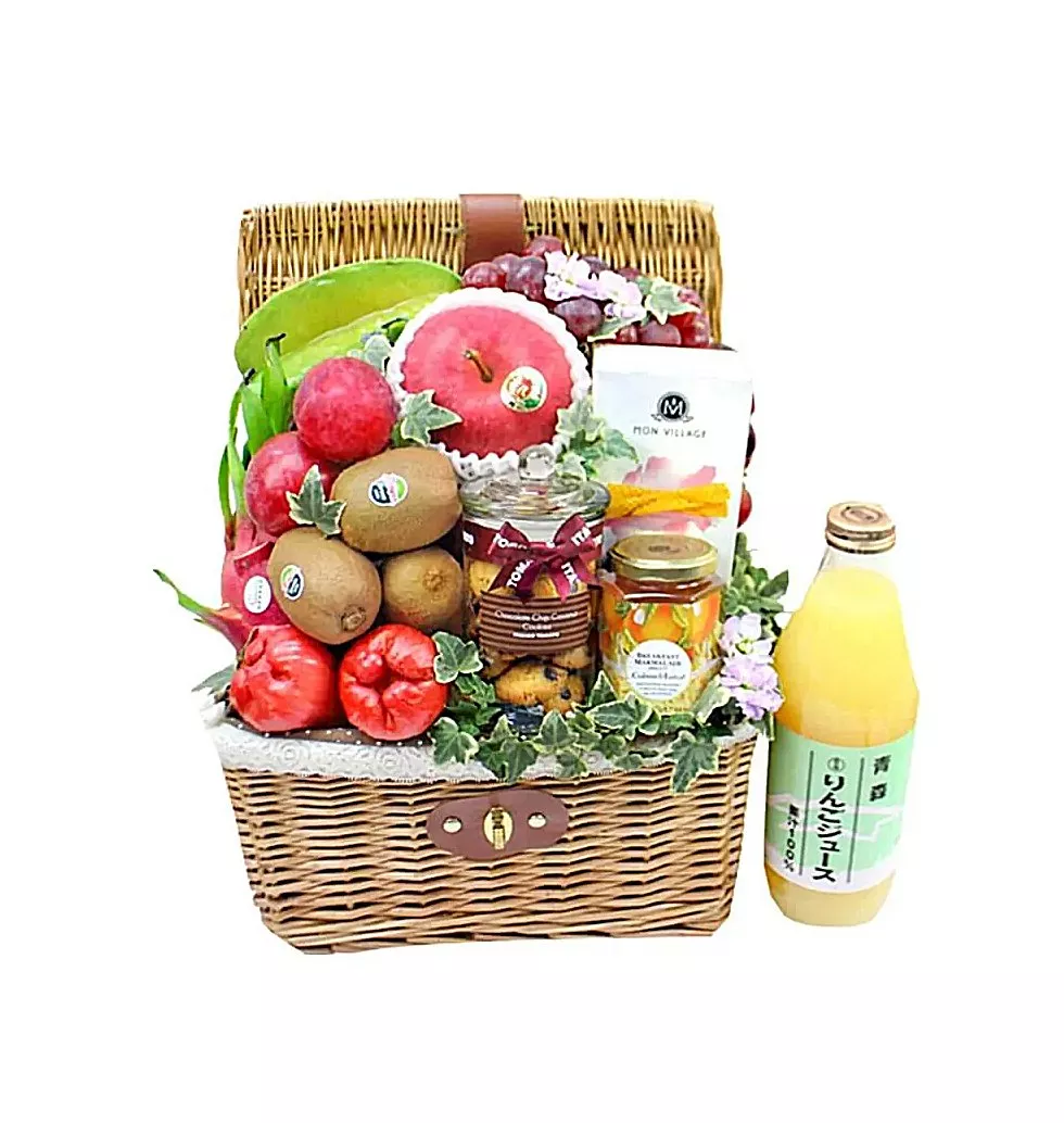 Juice & Cookies Basket