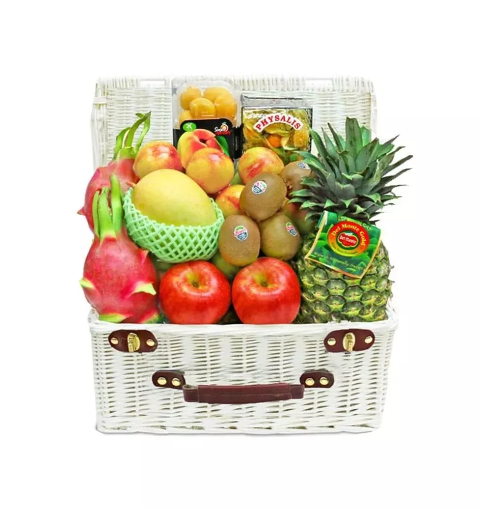 Gift Couch with Fruits