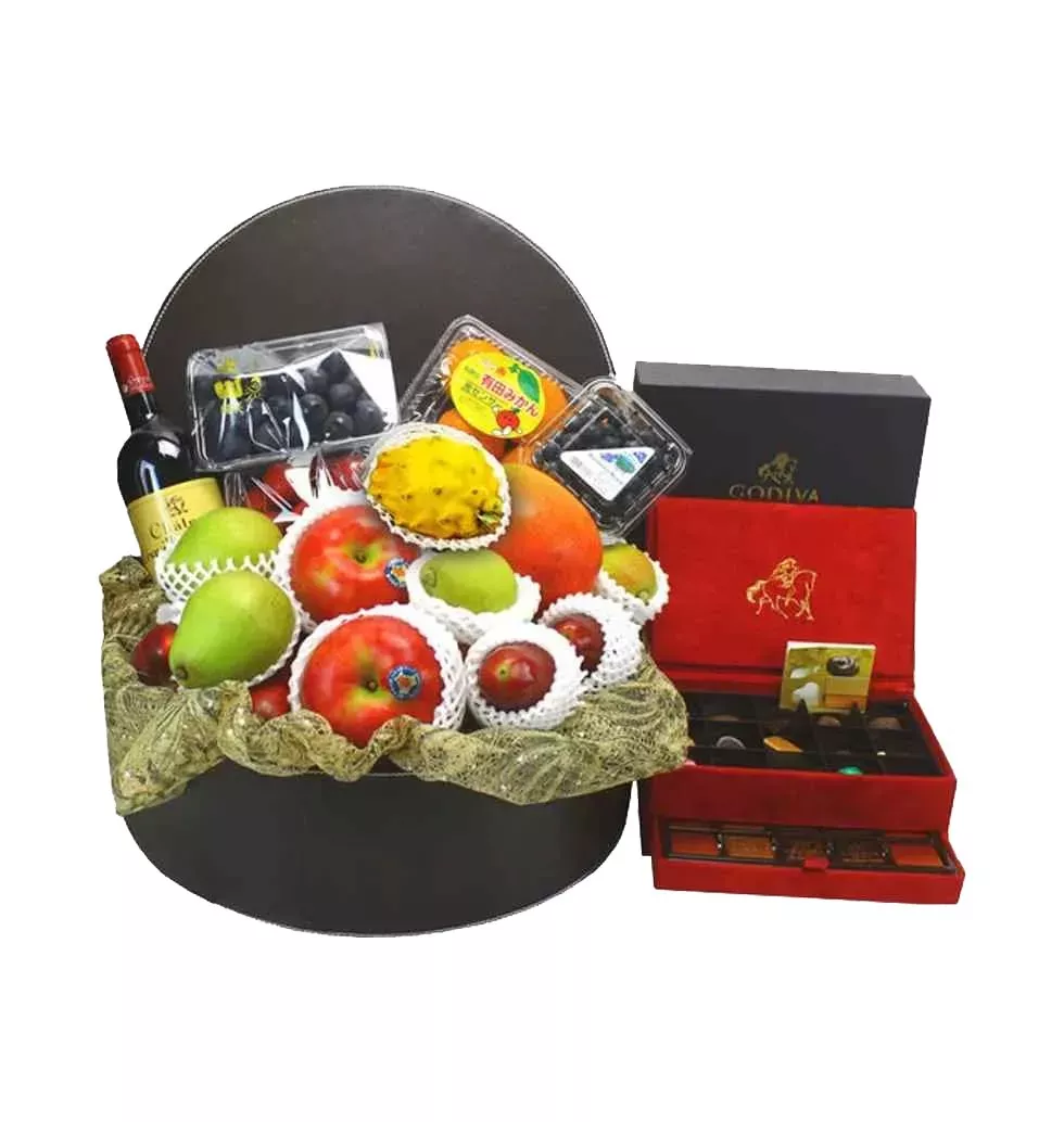 Exotic Fruition Delight Basket