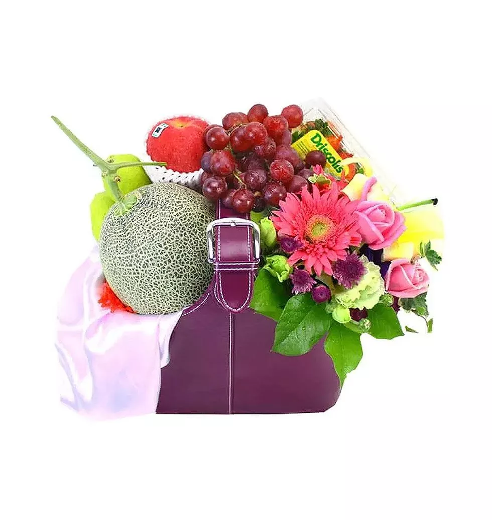 Star Fruit & Flower Hamper