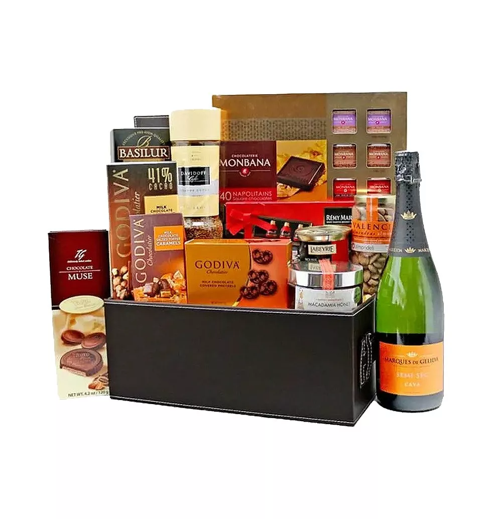 Stunning food & wine hamper