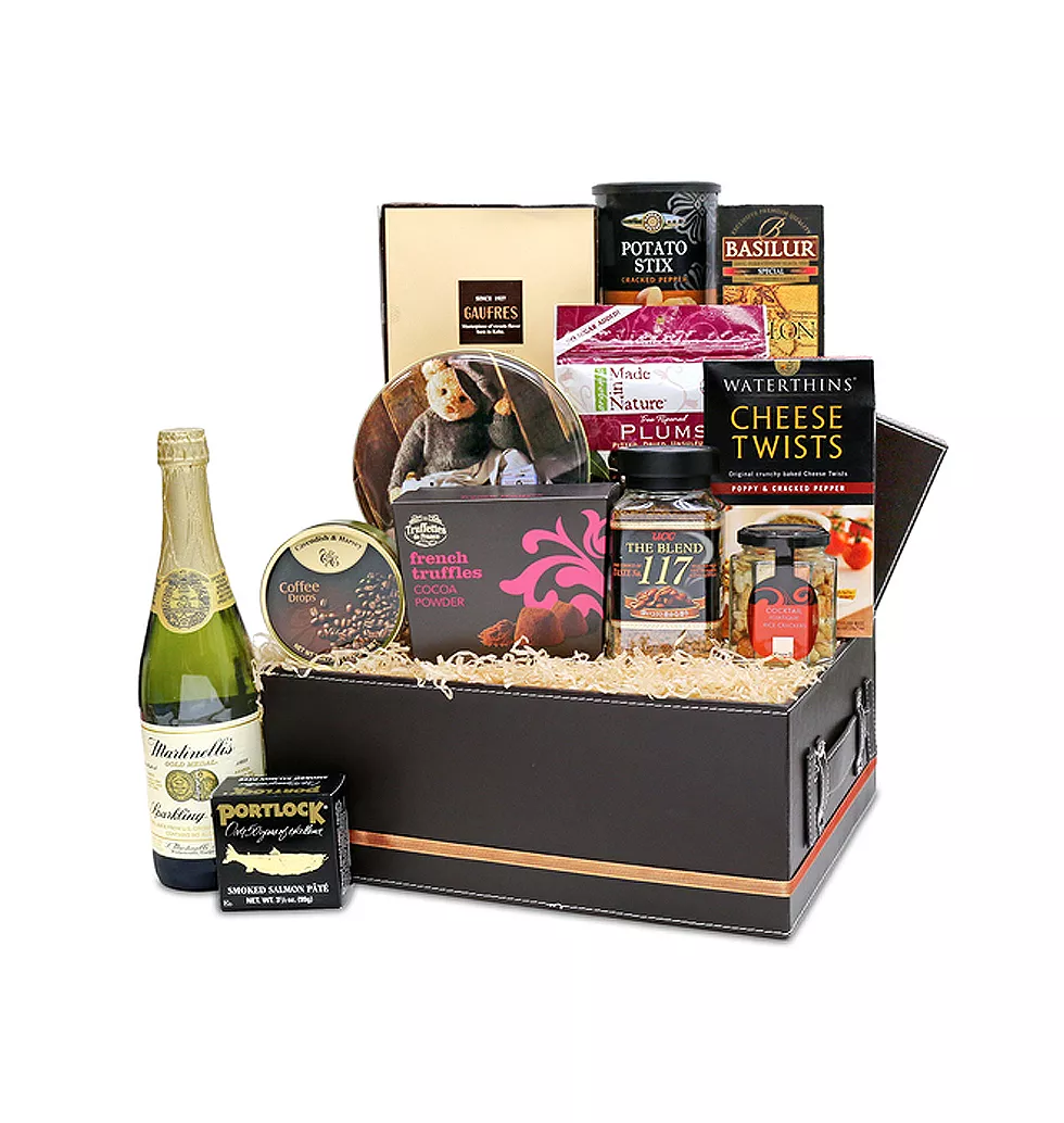 Gourmet Indulgence Gift Basket
