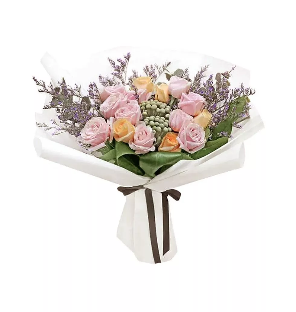 Bouquet of Avalanche Roses