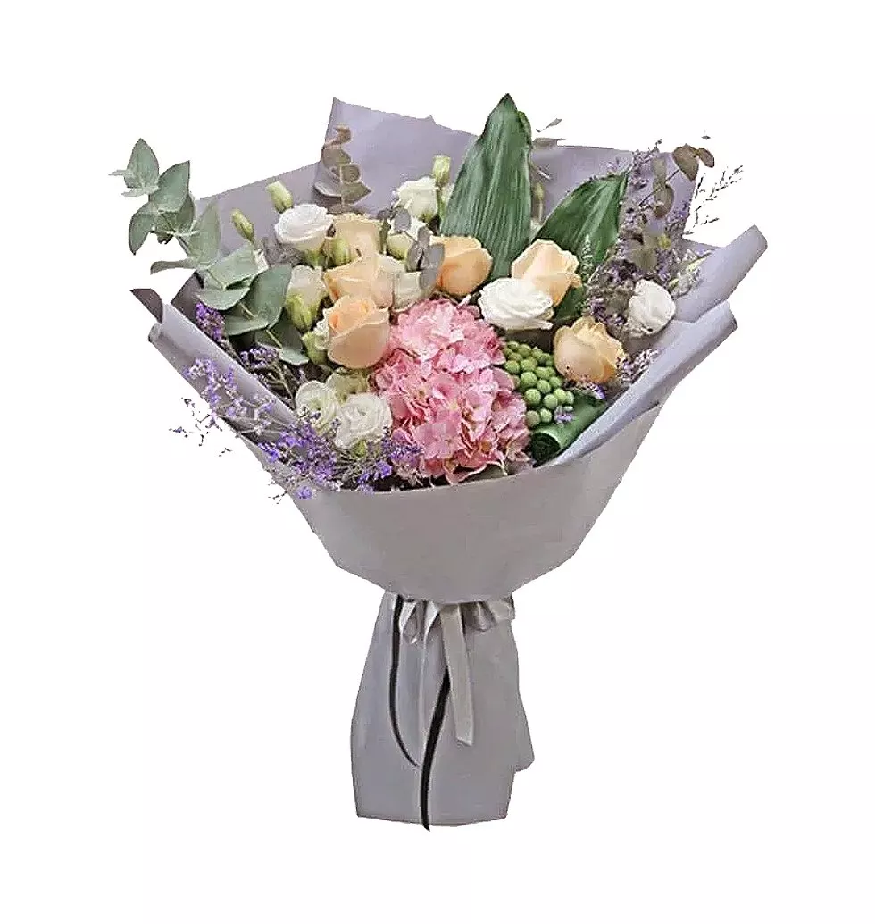 Roses in a Peach Color