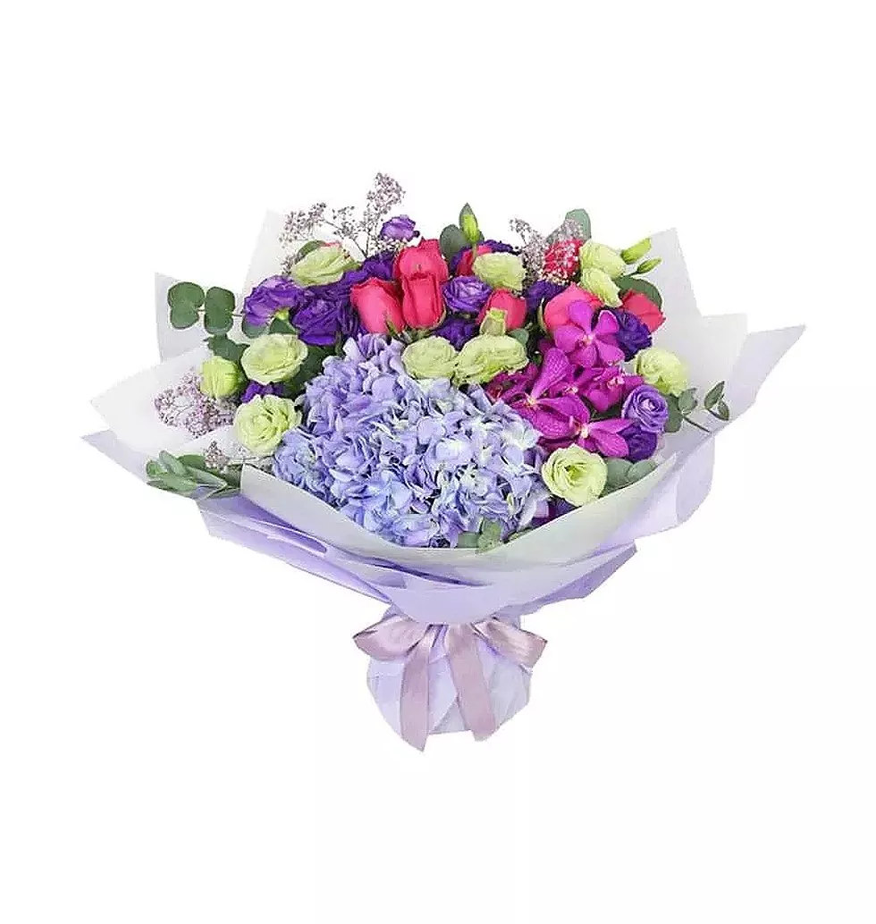 Flower Shop Hydrangea Rose Bouquet