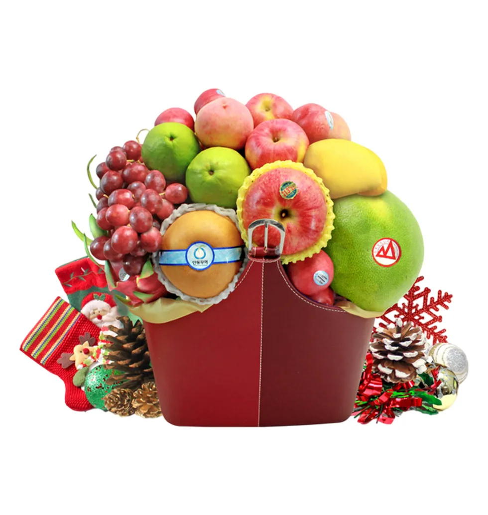 Joyous Christmas Fruit Extravaganza