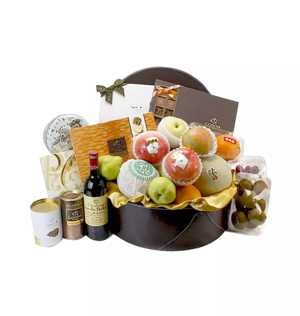Superior Wine Gift Basket