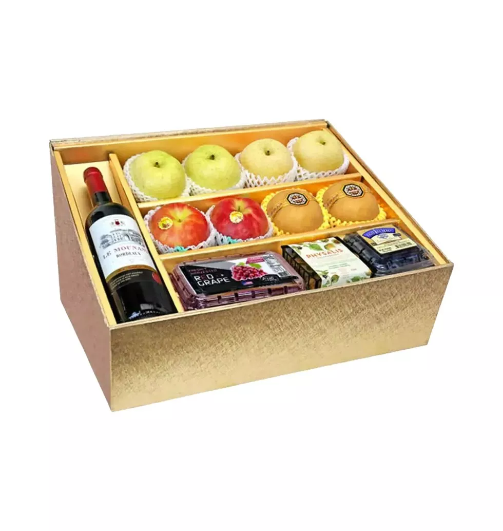 Send Wine and Fruits Gift To HongKong