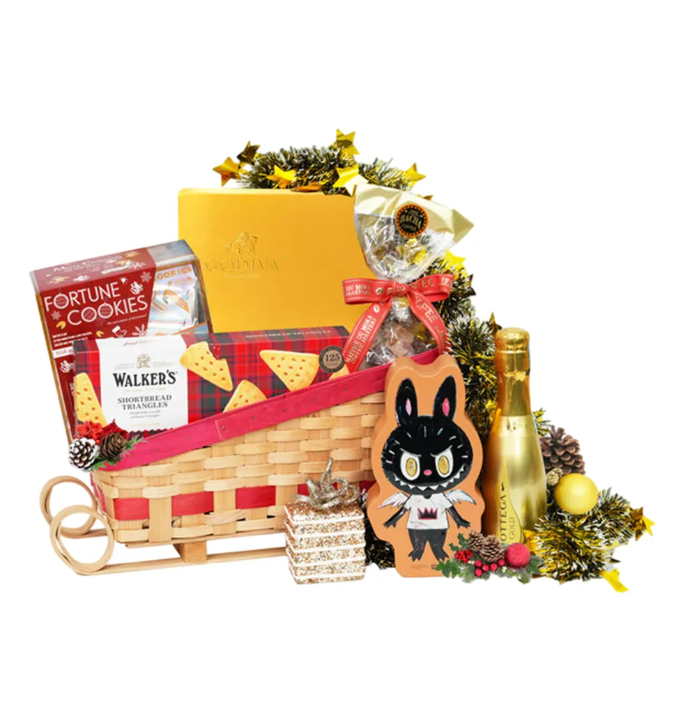 Santa Sleigh Chocolate Indulgence Pack