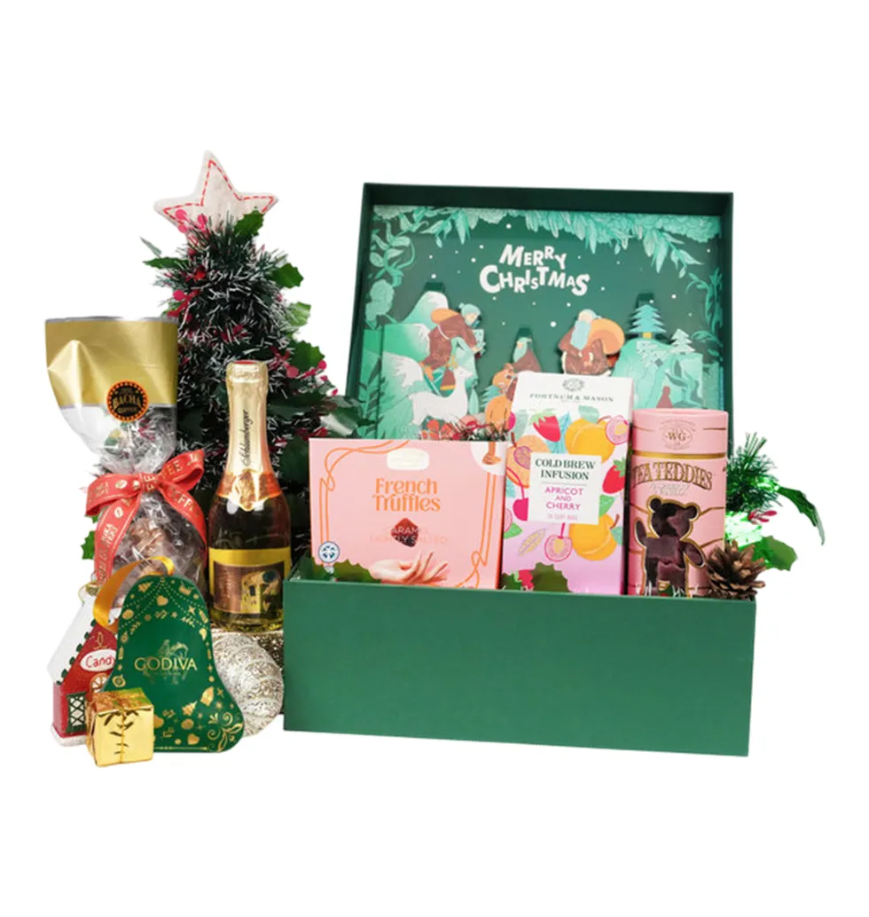 European Treats & Champagne Indulgence Combo