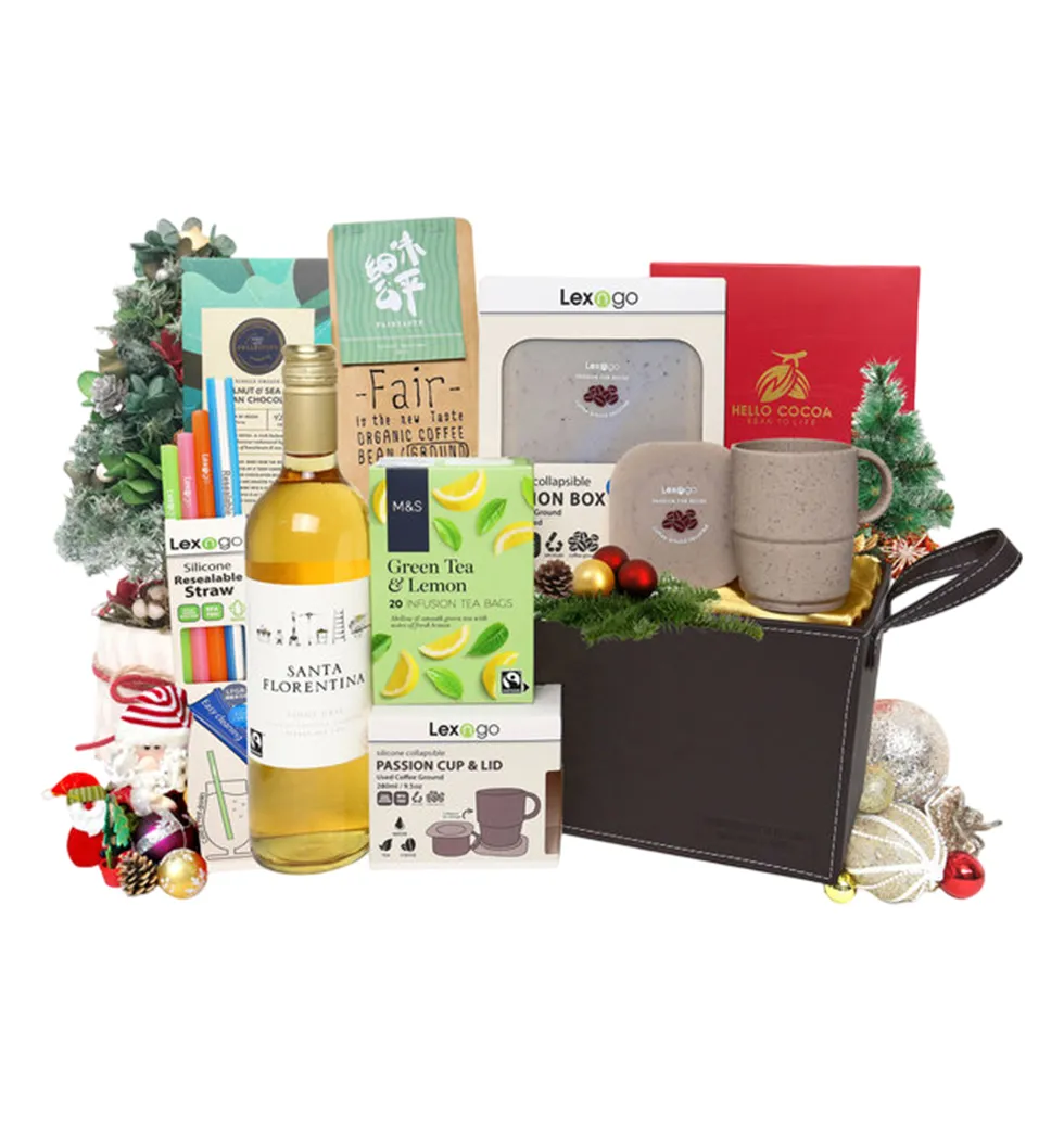 Sustainable Holiday Treats Basket