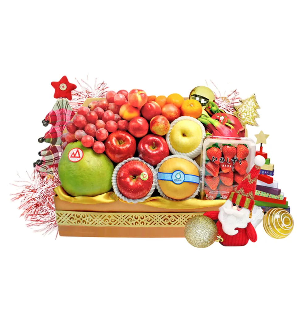 Joyful Fruit Basket Delight
