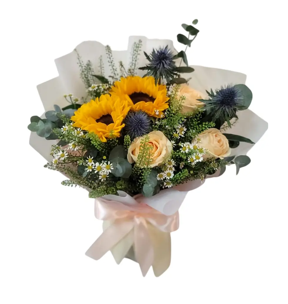 Blooming Love with Sunflowers