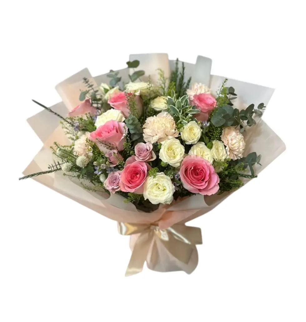 Timeless Carnation & Rose Bloom