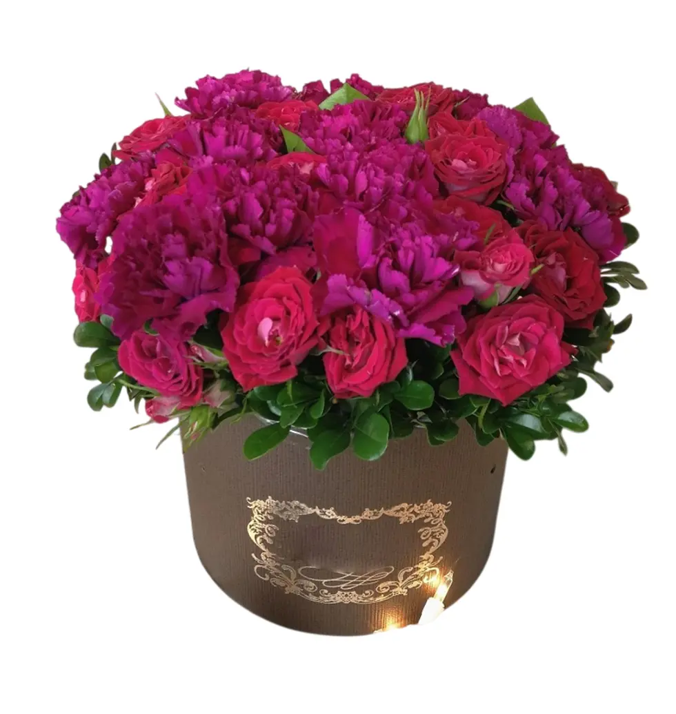 Heartfelt Pink Floral Gesture