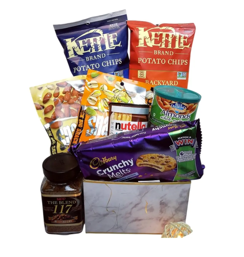 Gourmet Coffee & Snack Surprise