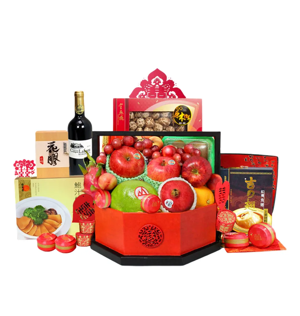 Gourmet Chinese Delicacy Gift Basket