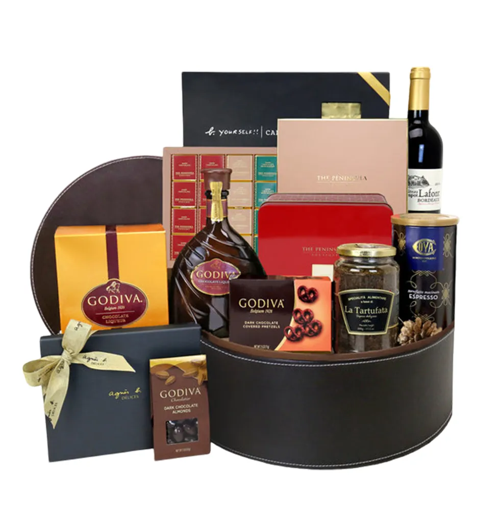 Luxurious Wine and Chocolate Hamper