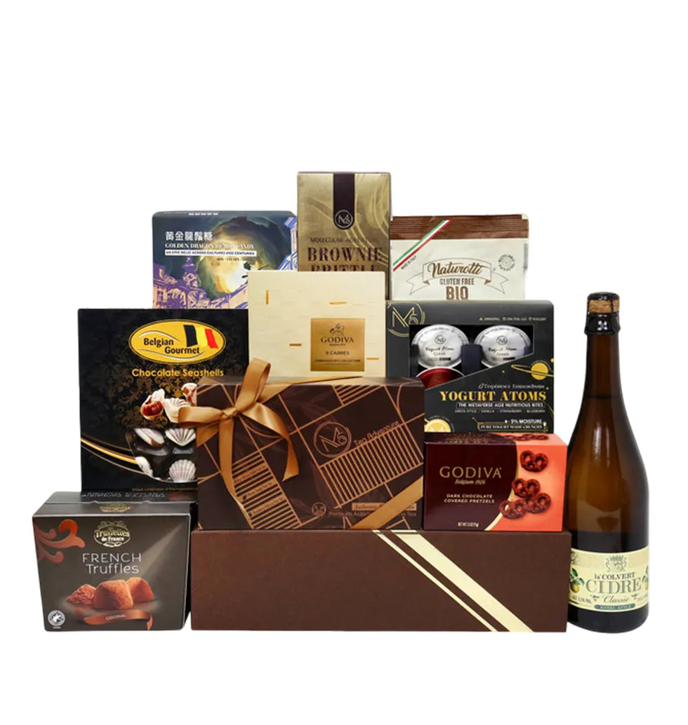 Gourmet Chocolate and Sparkling Hamper