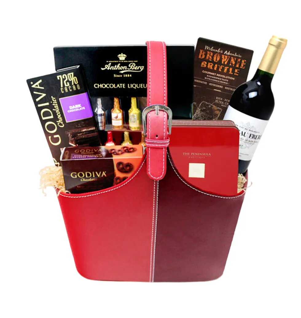 Elegant Wine and Pastry Selection