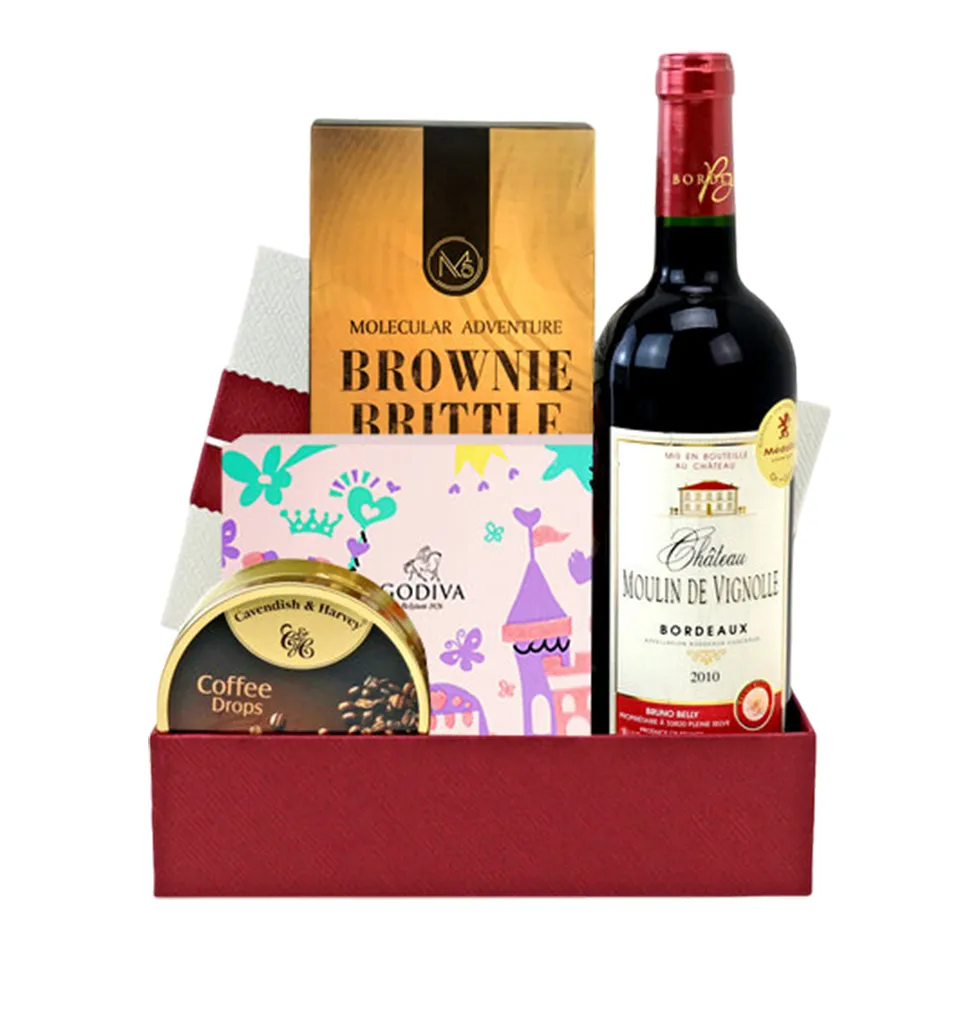 Gourmet Wine and Chocolate Delight