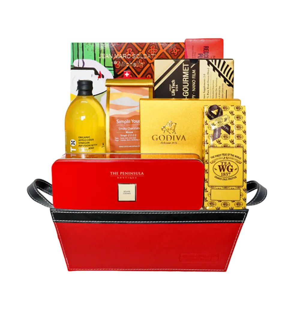 Luxurious Treats Gift Basket